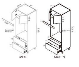 Micro-Oven Tall Cabinet