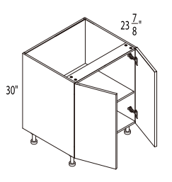 Base Full Door Cabinet