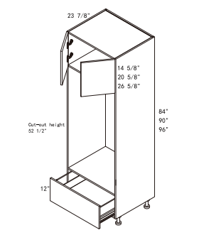 Double-Oven Tall Cabinet