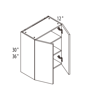 Wall Cabinet 30"H & 36"H